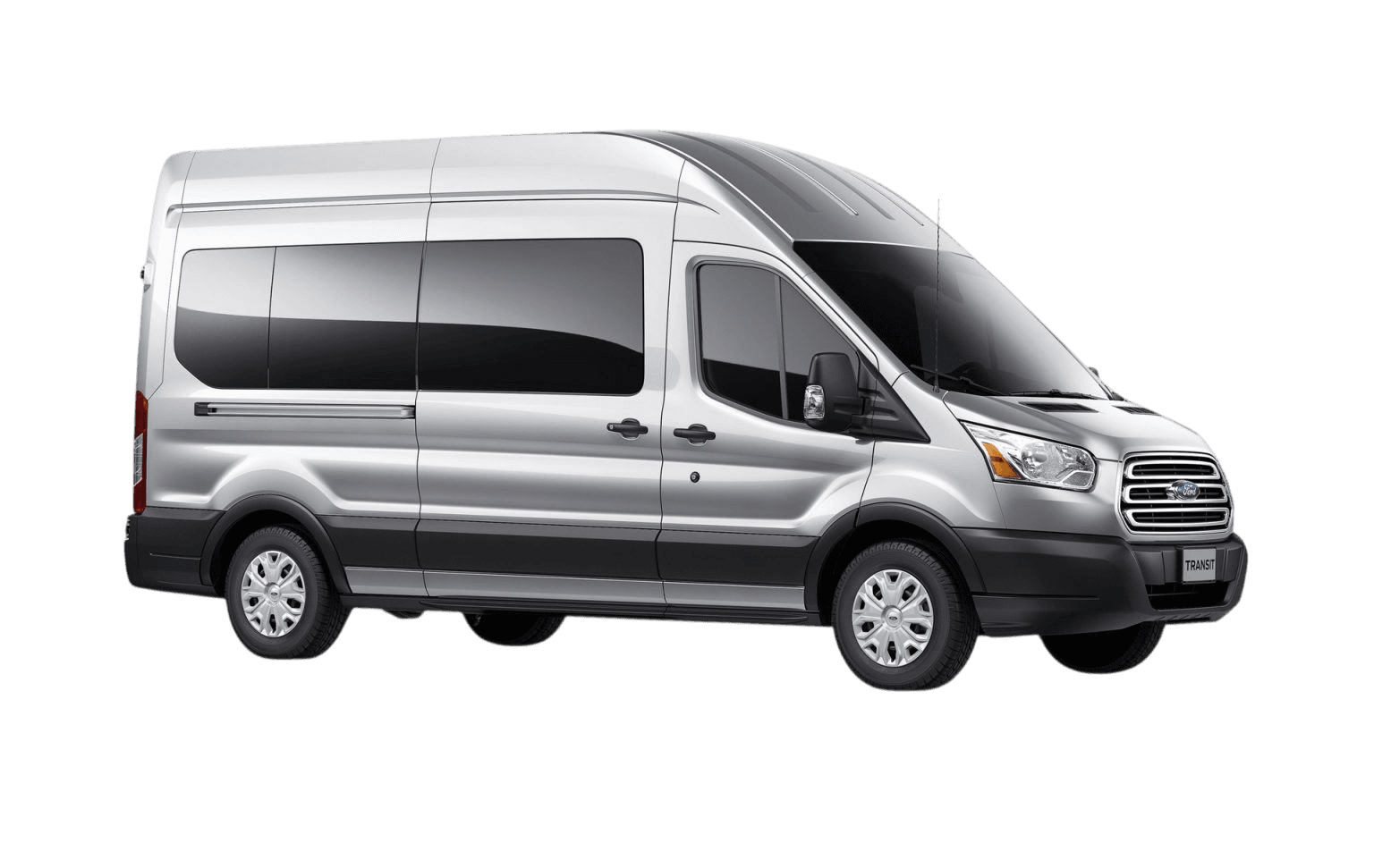 Metro 15 foot mid-top passenger van.