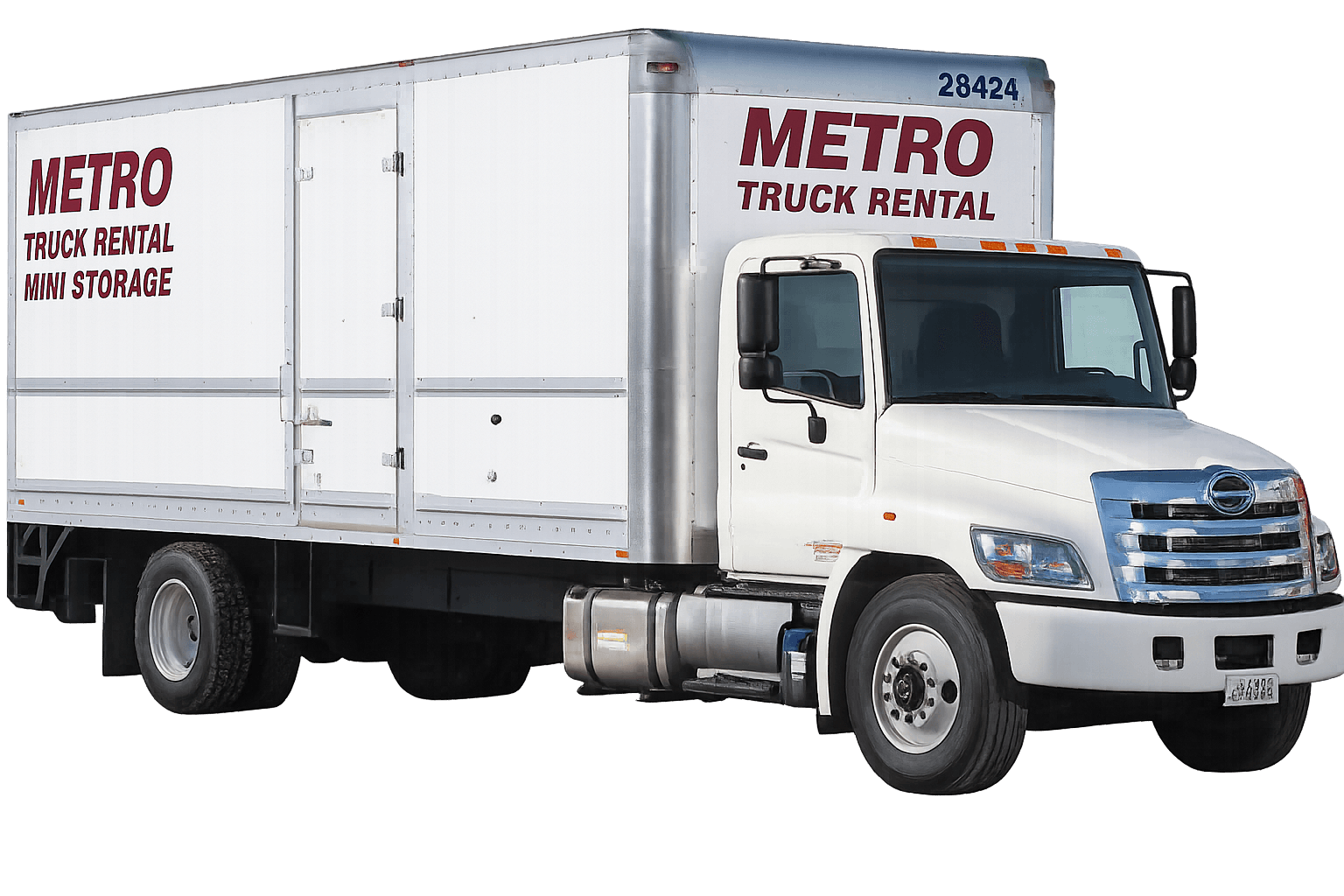 Metro 24 foot box truck.